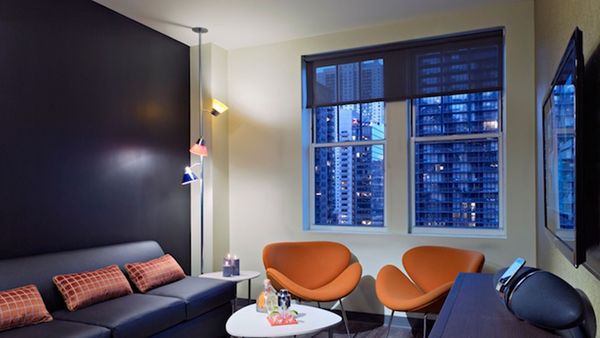 Acme Hotel Company interior