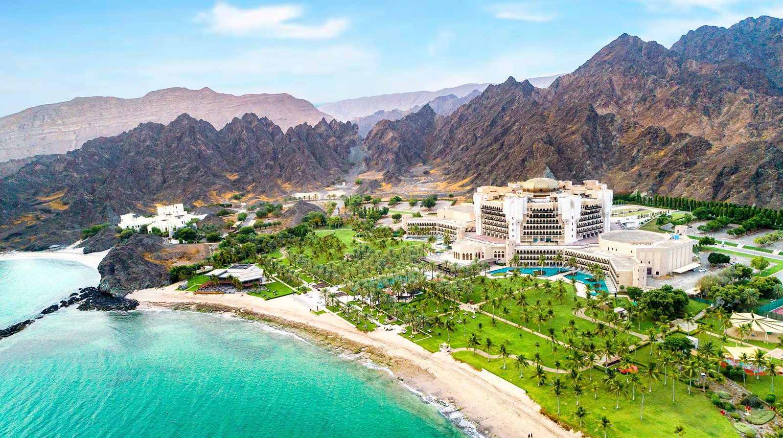 Al Bustan Palace, a Ritz-Carlton Hotel exterior view