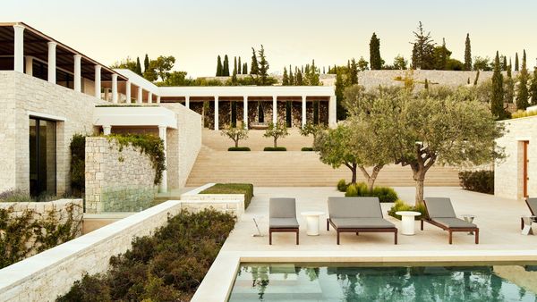 Amanzoe interior