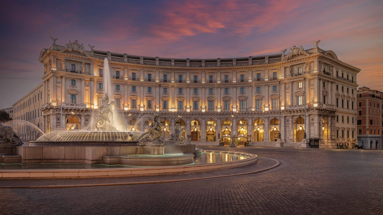 Anantara Palazzo Naiadi Rome Hotel exterior view