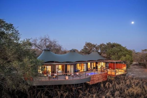 Anantara Tented Camp Kafue River interior