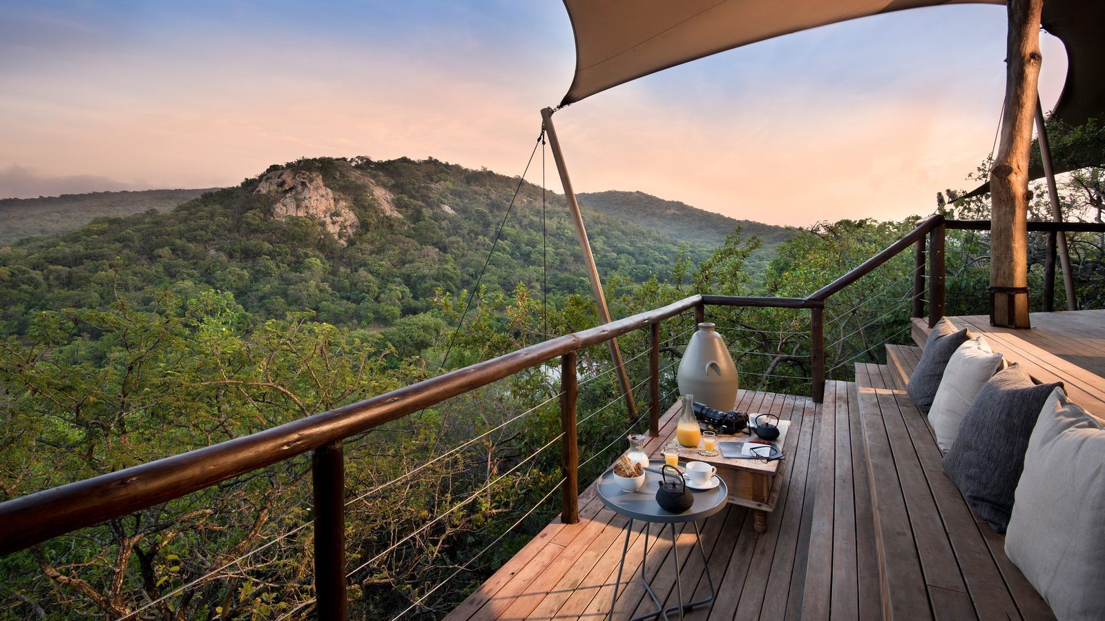 andBeyond Phinda Private Game Reserve exterior view
