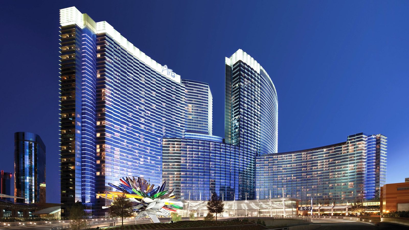 Aria exterior view