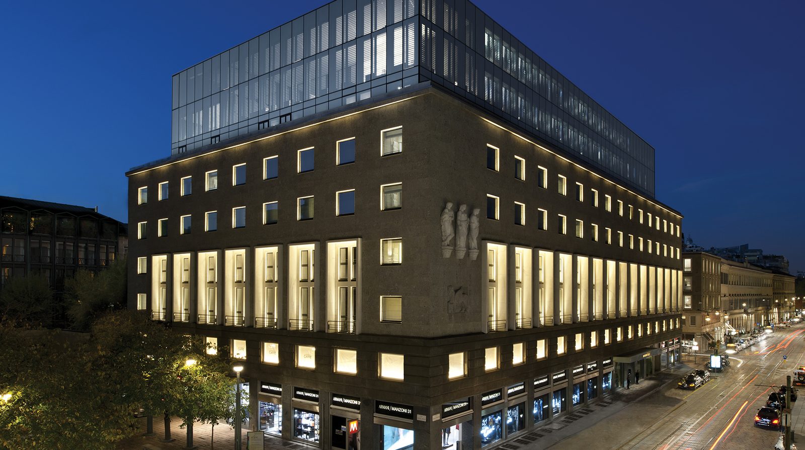 Armani Hotel Milano exterior view