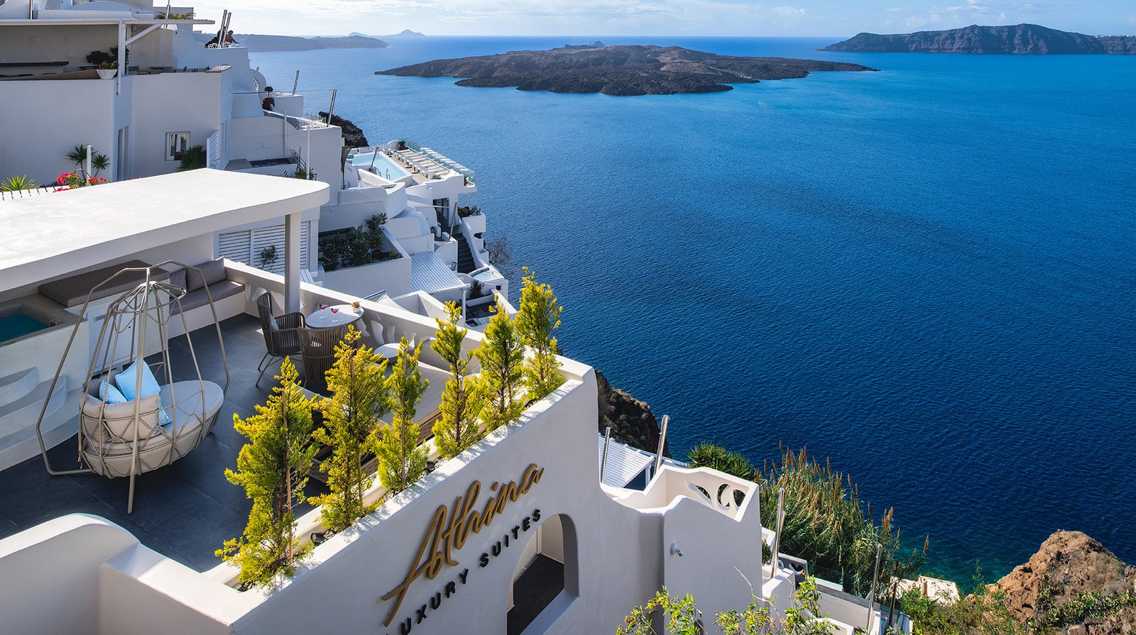 Athina Luxury Suites exterior view
