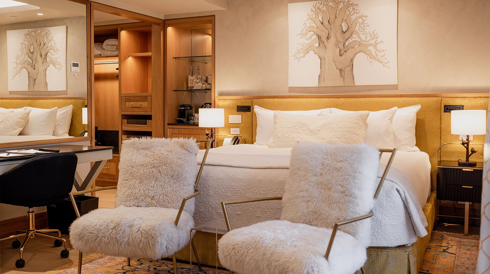 Auberge Saint-Antoine interior