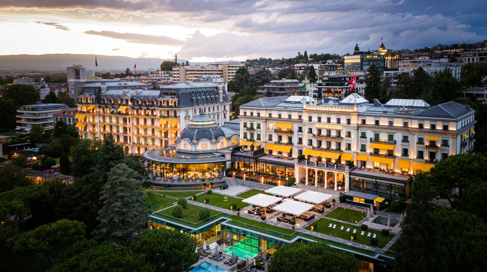 Beau-Rivage Palace exterior view