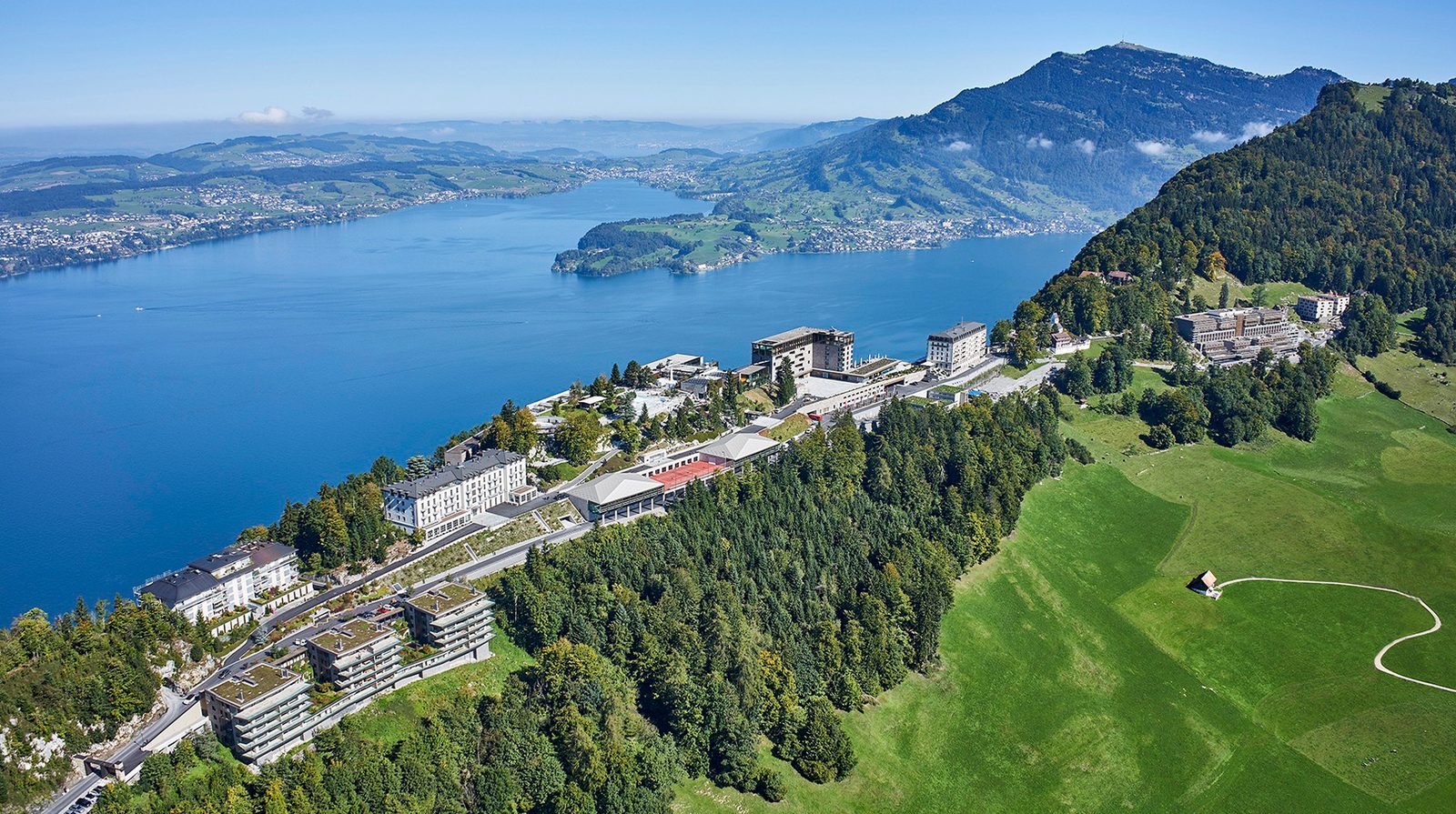 Bürgenstock Resort Lake Lucerne exterior view