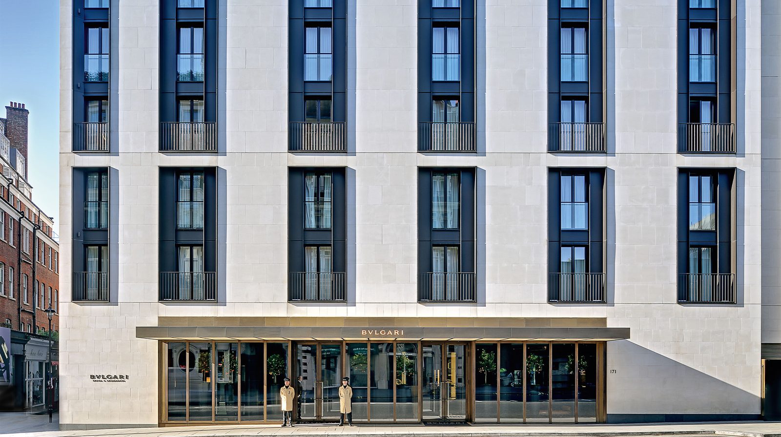 Bvlgari Hotel London exterior view