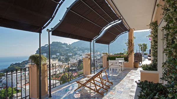 Capri Tiberio Palace interior