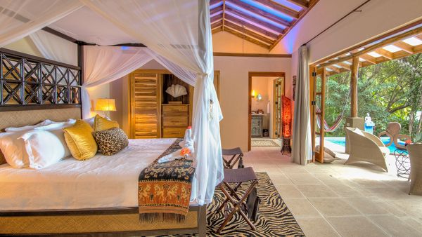 Casa Chameleon at Mal Pais interior