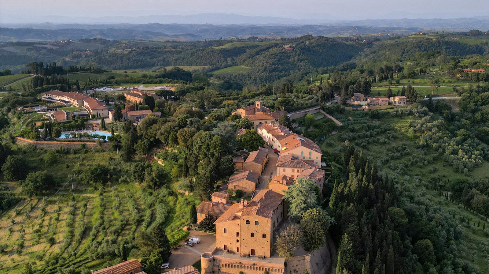 Castelfalfi exterior view