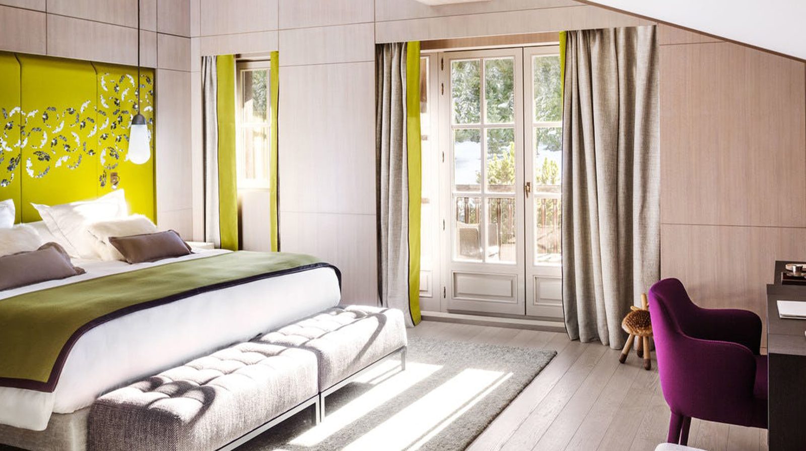 Cheval Blanc Courchevel exterior view