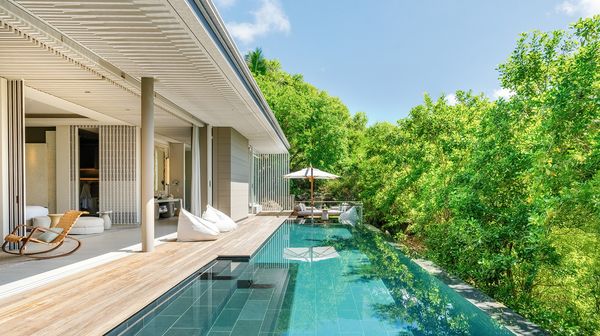 Cheval Blanc Seychelles interior