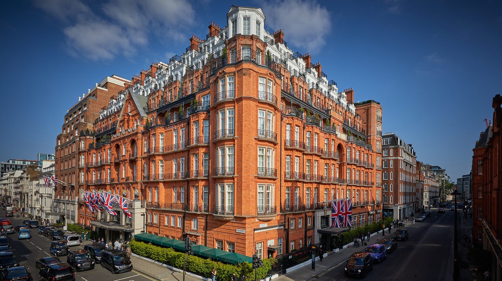 Claridge’s exterior view