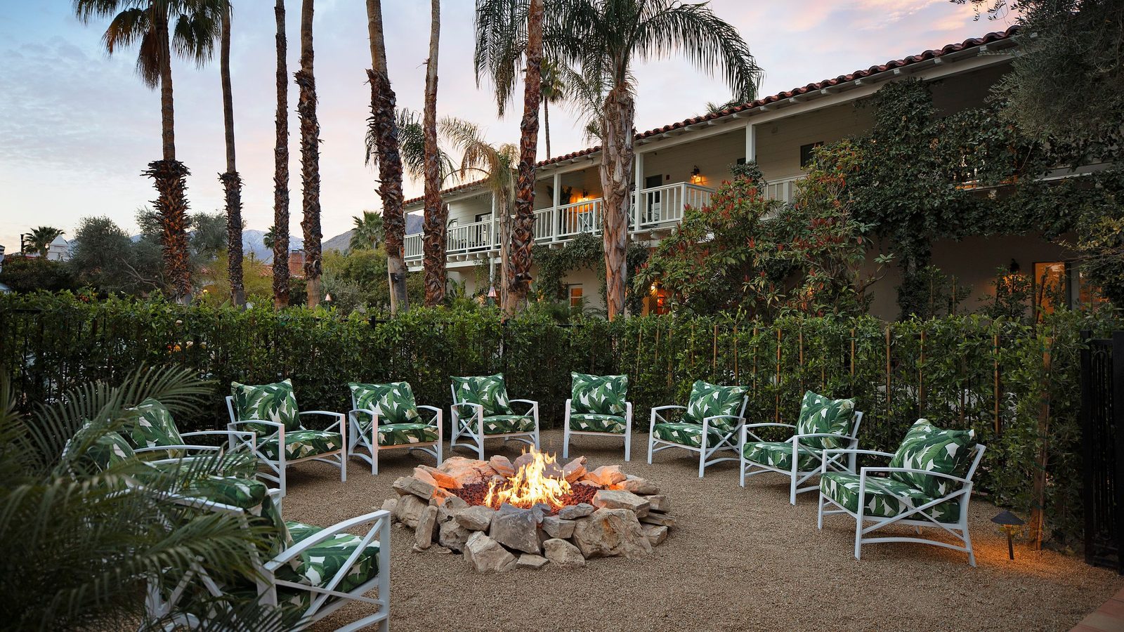 Colony Palms Hotel exterior view
