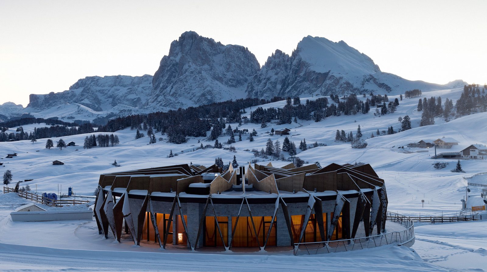 COMO Alpina Dolomites exterior view