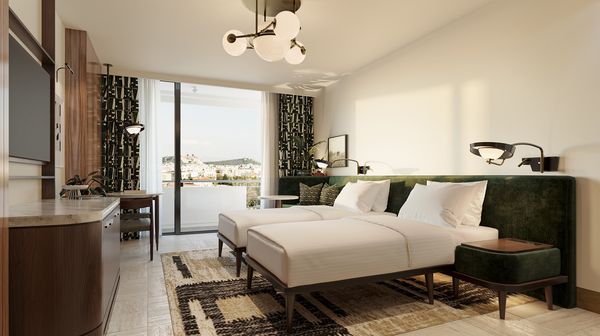 Conrad Athens, The Ilisian interior