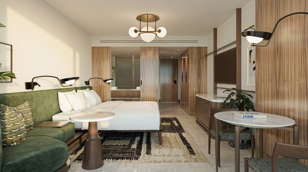 Conrad Athens, The Ilisian interior