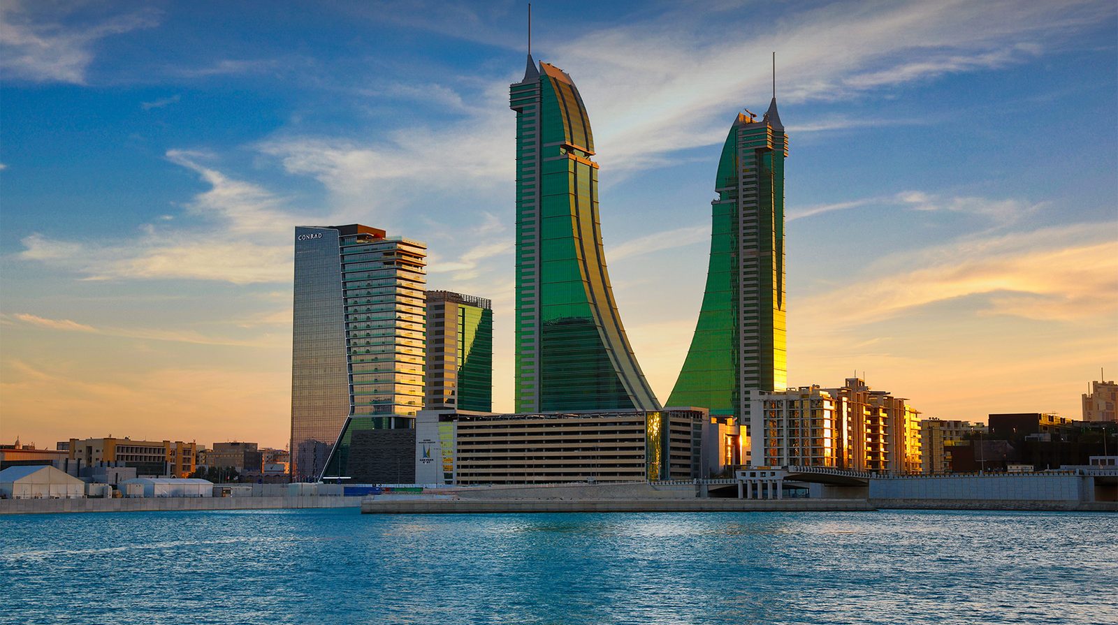 Conrad Bahrain Financial Harbour exterior view