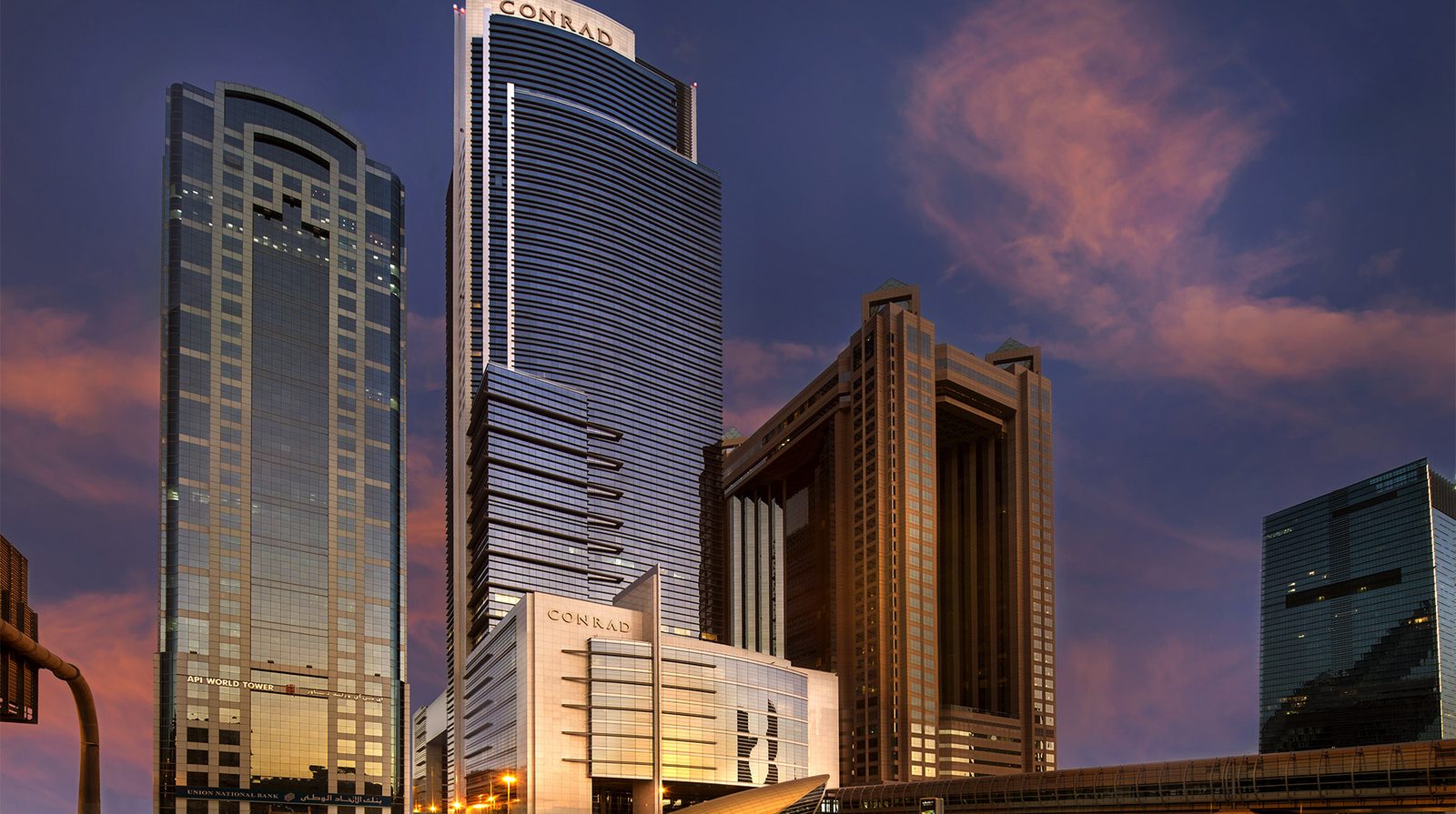 Conrad Dubai exterior view