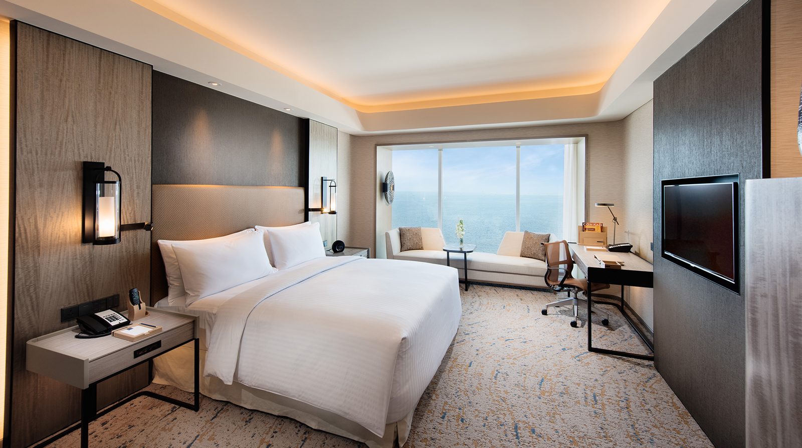 Conrad Manila exterior view