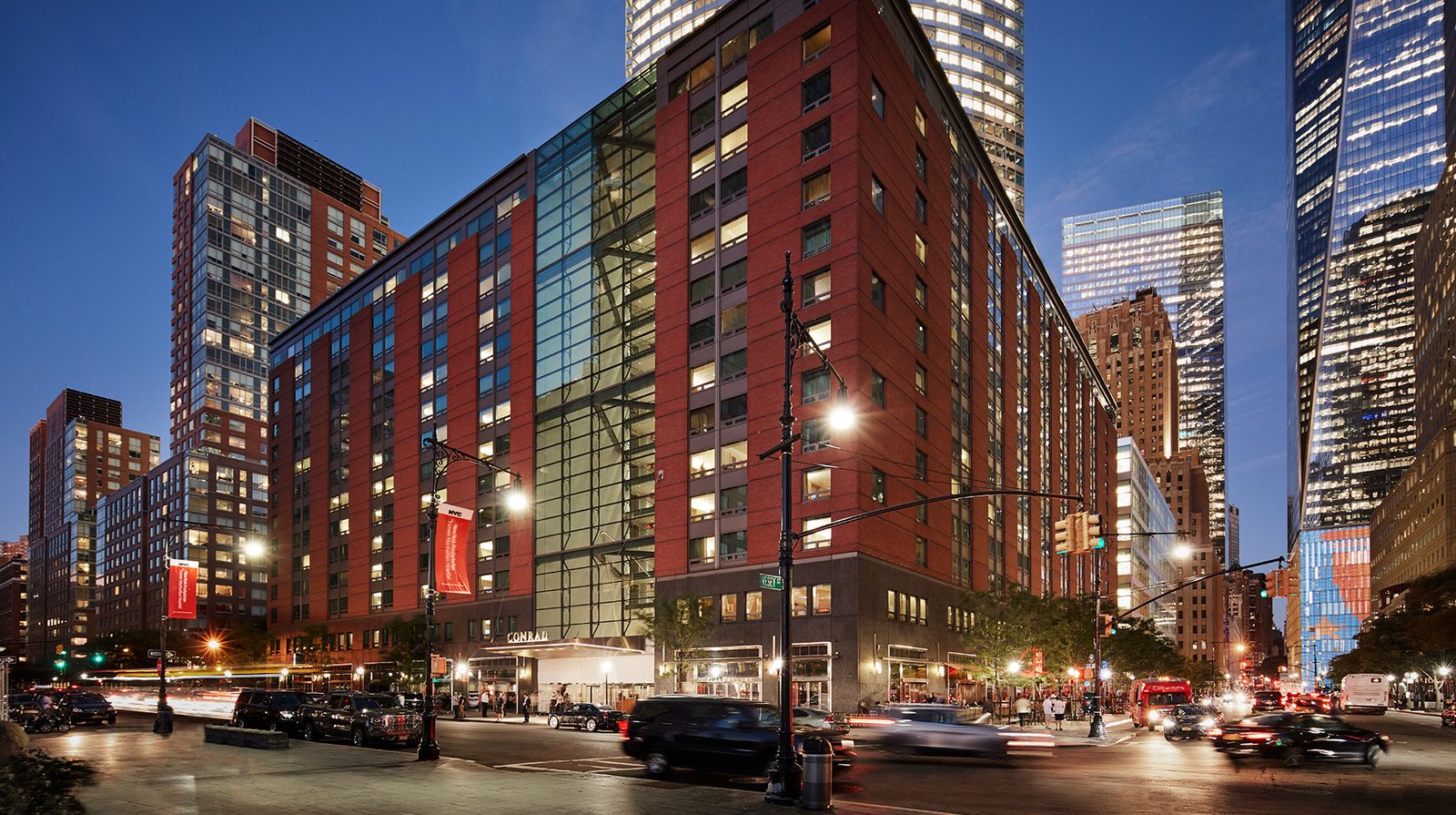 Conrad New York Downtown exterior view