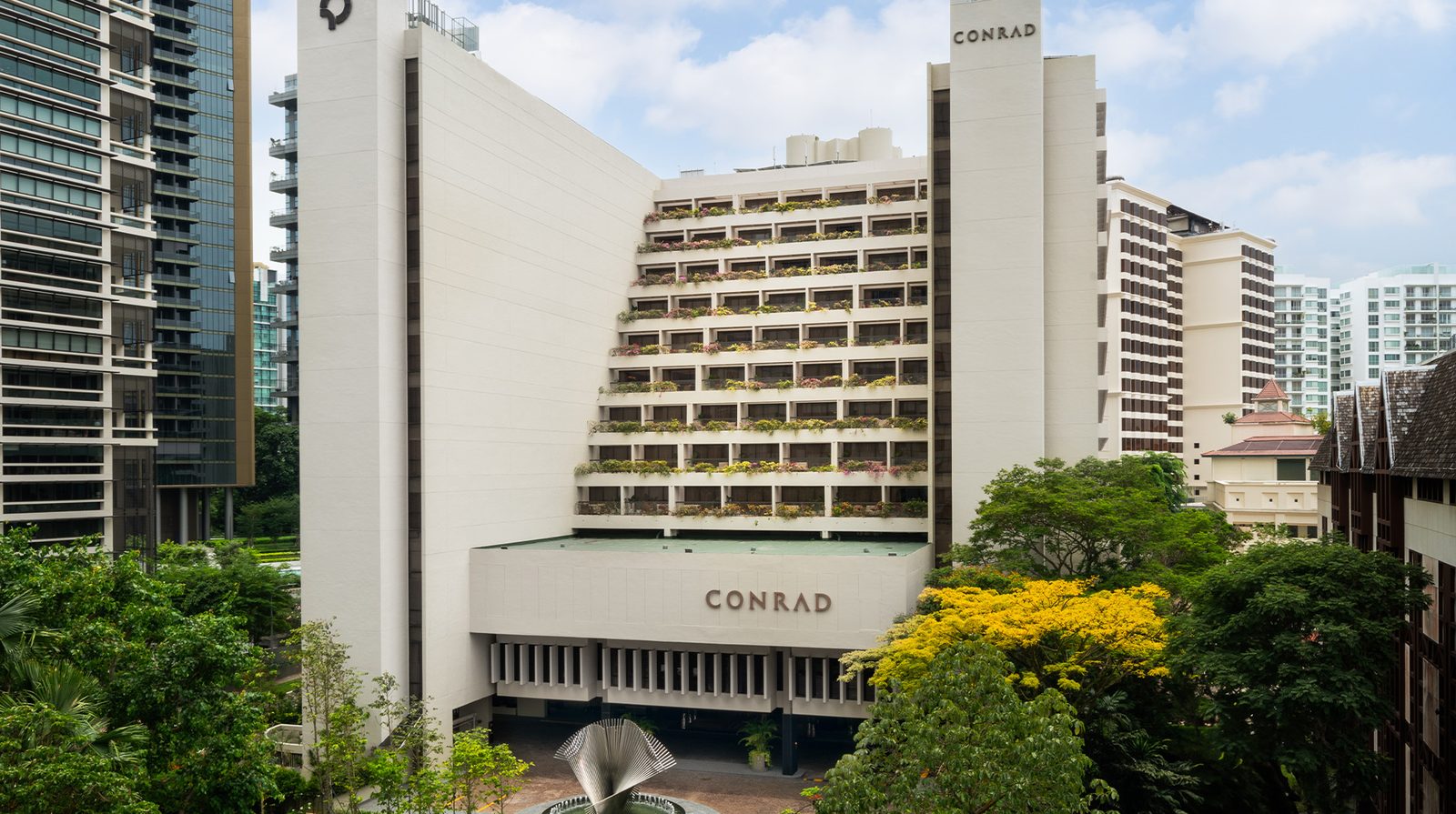 Conrad Singapore Orchard exterior view