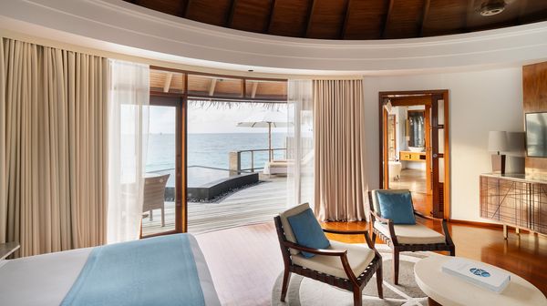 Constance Halaveli Maldives interior