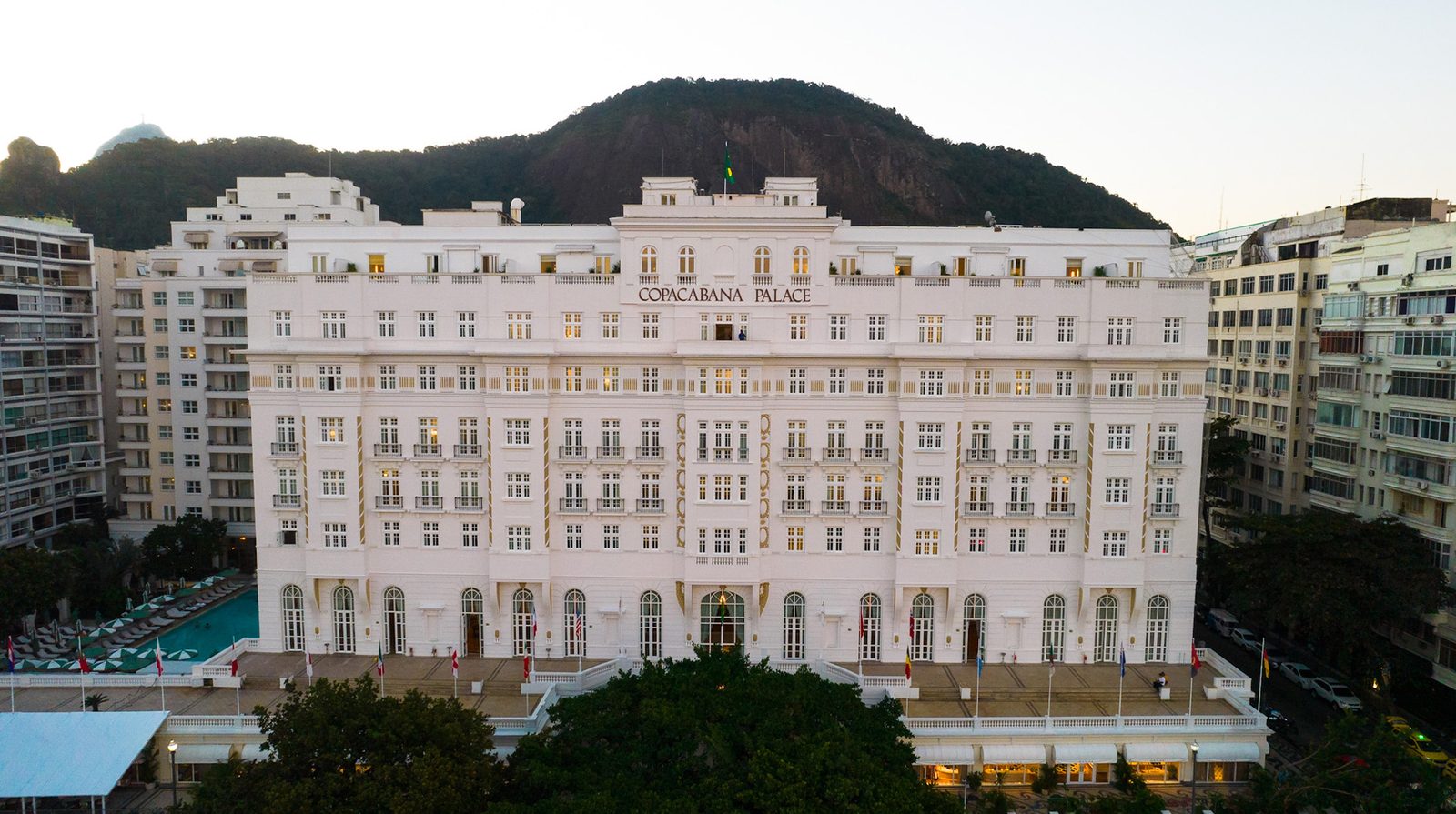 Copacabana Palace, A Belmond Hotel, Rio de Janeiro exterior view