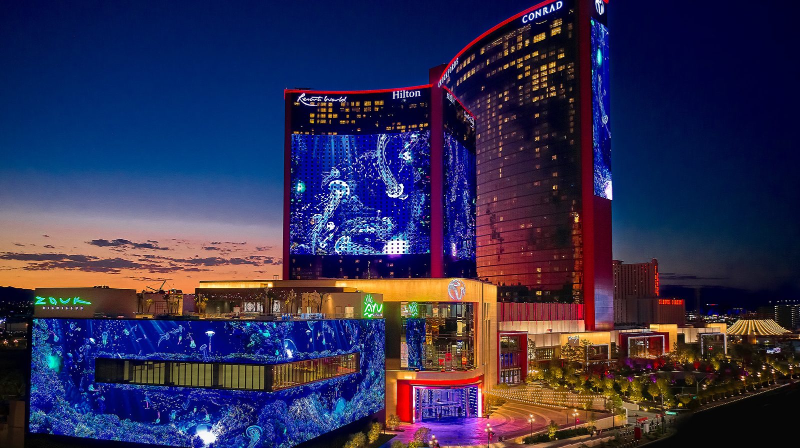 Crockfords Las Vegas, LXR Hotels & Resorts exterior view