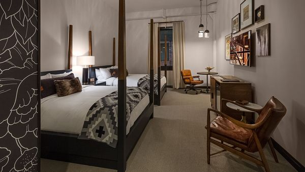 Crossroads Hotel interior