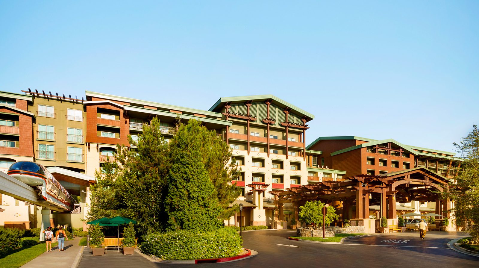 Disney's Grand Californian Hotel & Spa exterior view