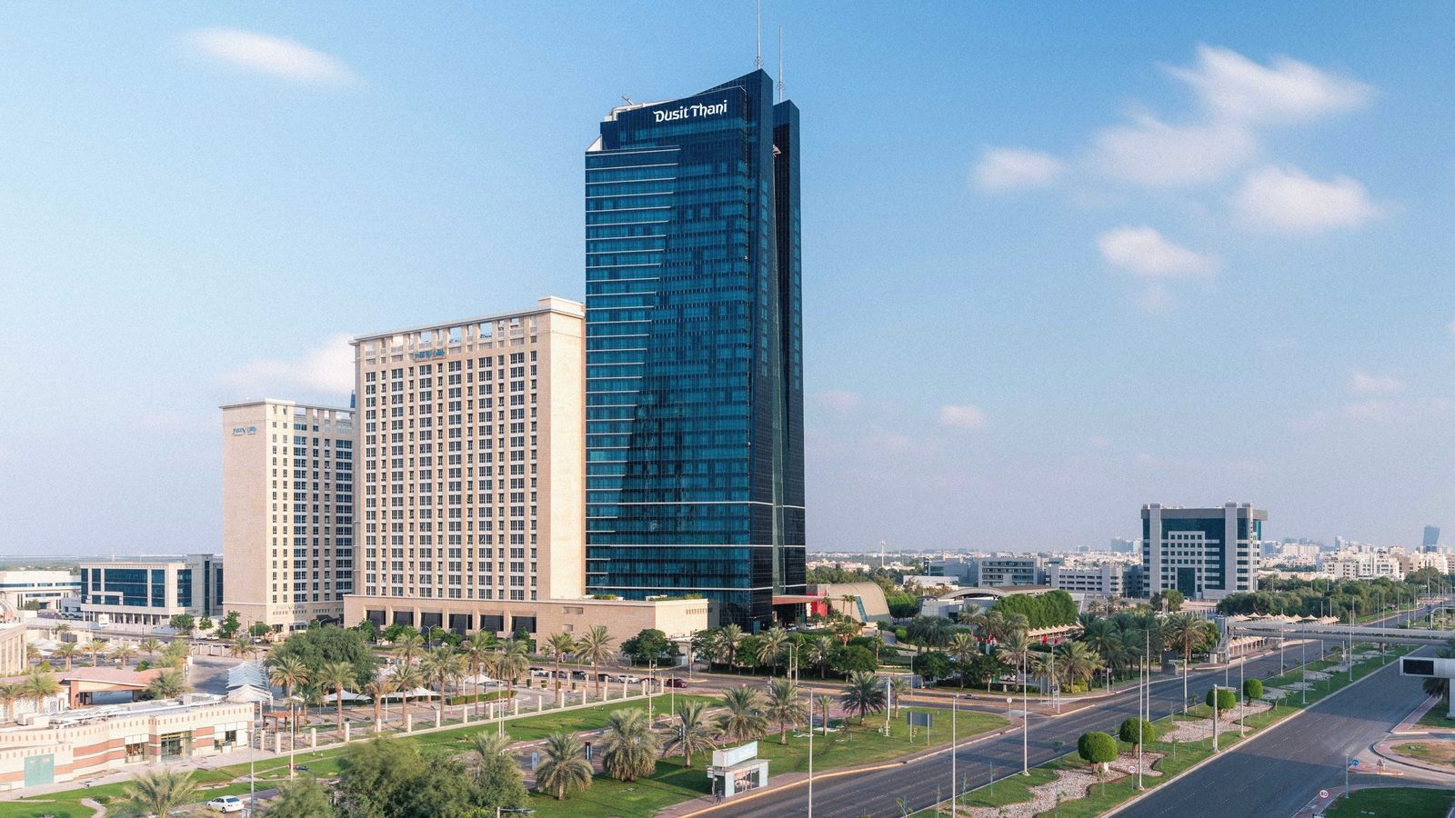 Dusit Thani Abu Dhabi exterior view