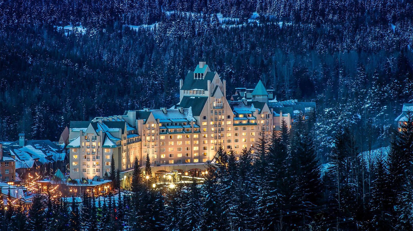 Fairmont Chateau Whistler exterior view