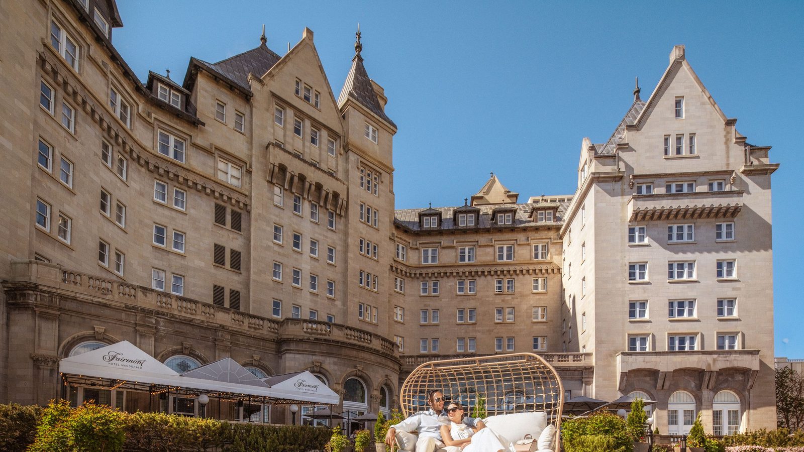 Fairmont Hotel Macdonald exterior view