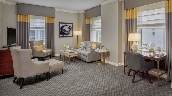 Fairmont Olympic Hotel interior