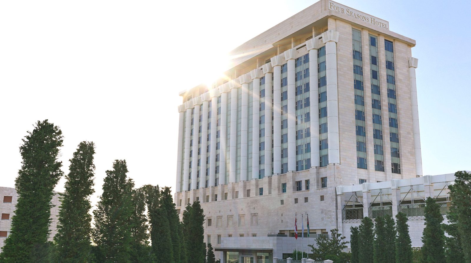 Four Seasons Hotel Amman exterior view