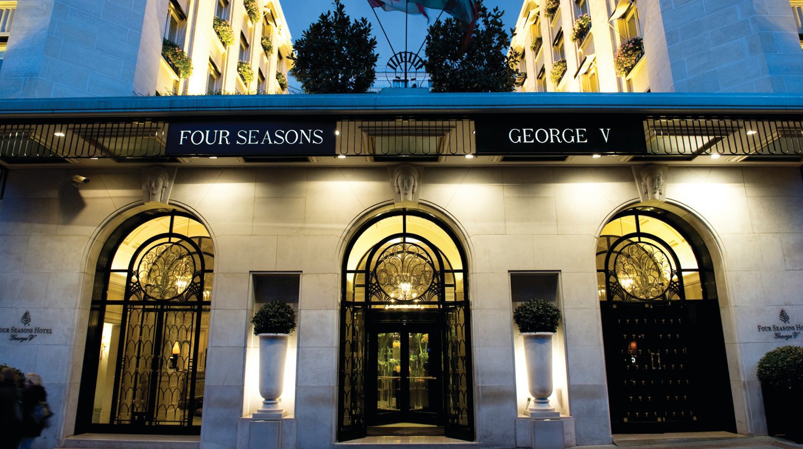 Four Seasons Hotel George V Paris exterior view