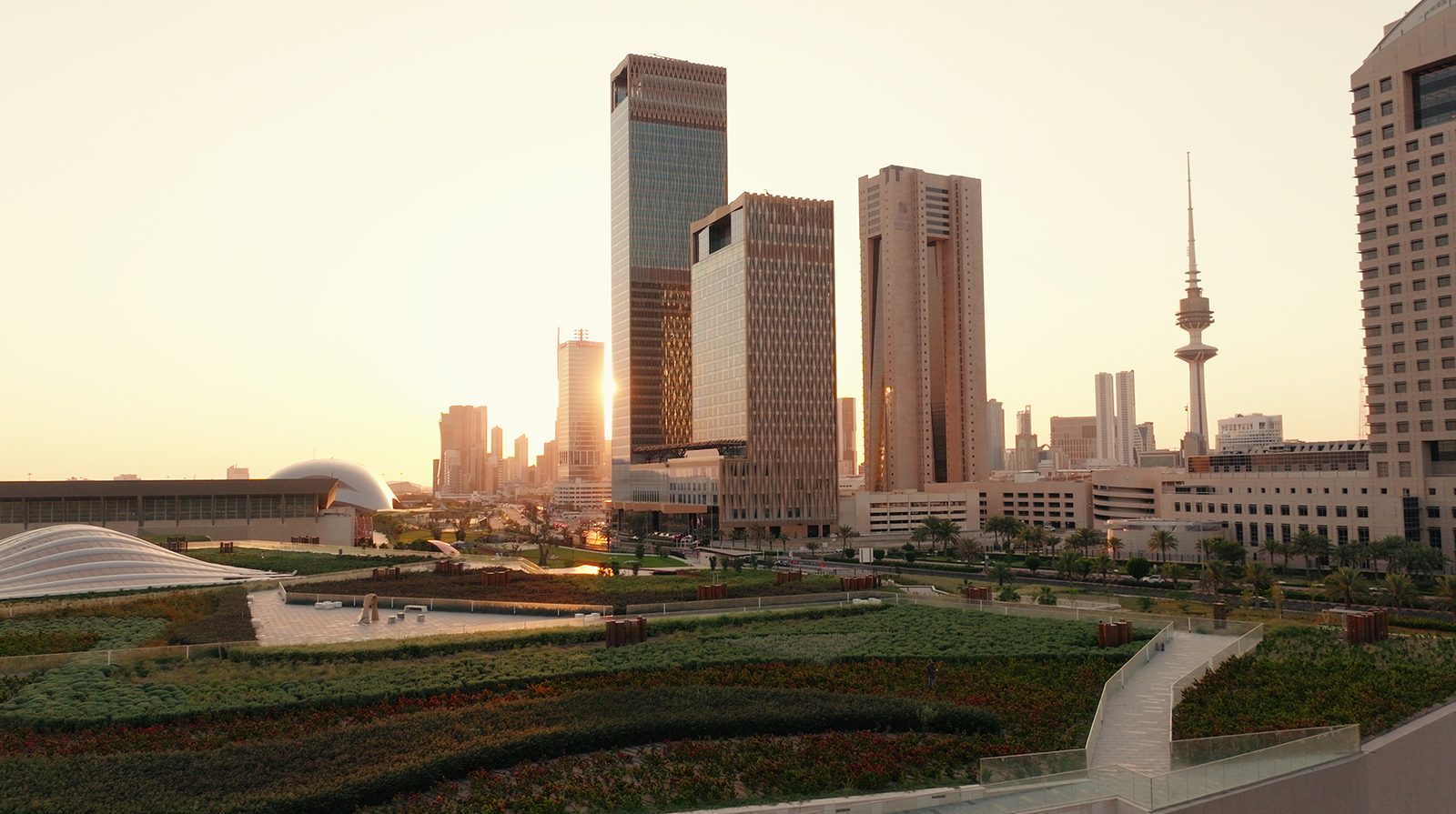 Four Seasons Hotel Kuwait at Burj Alshaya exterior view