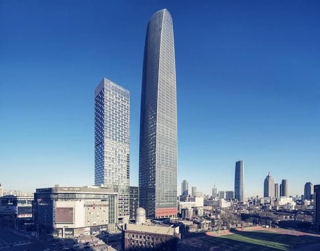 Four Seasons Hotel Tianjin exterior view