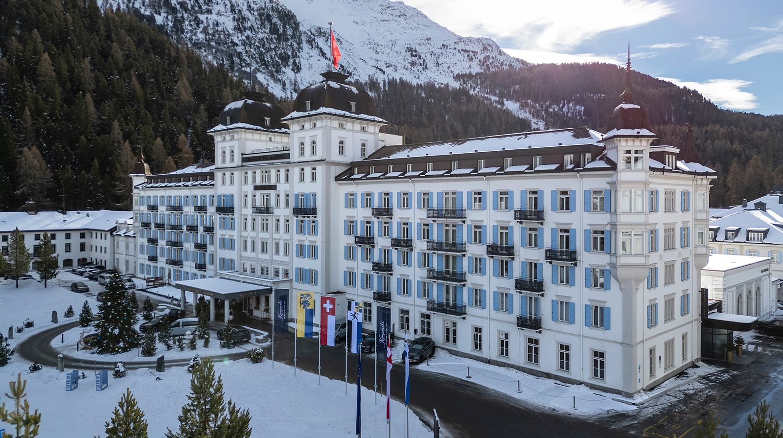 Grand Hotel des Bains Kempinski St. Moritz exterior view