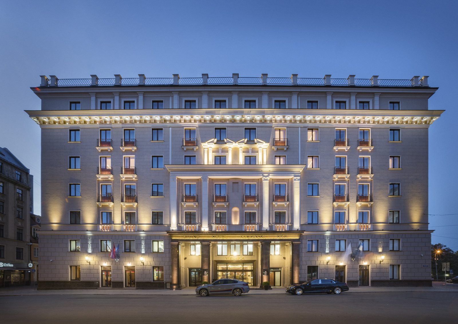 Grand Hotel Kempinski Riga exterior view