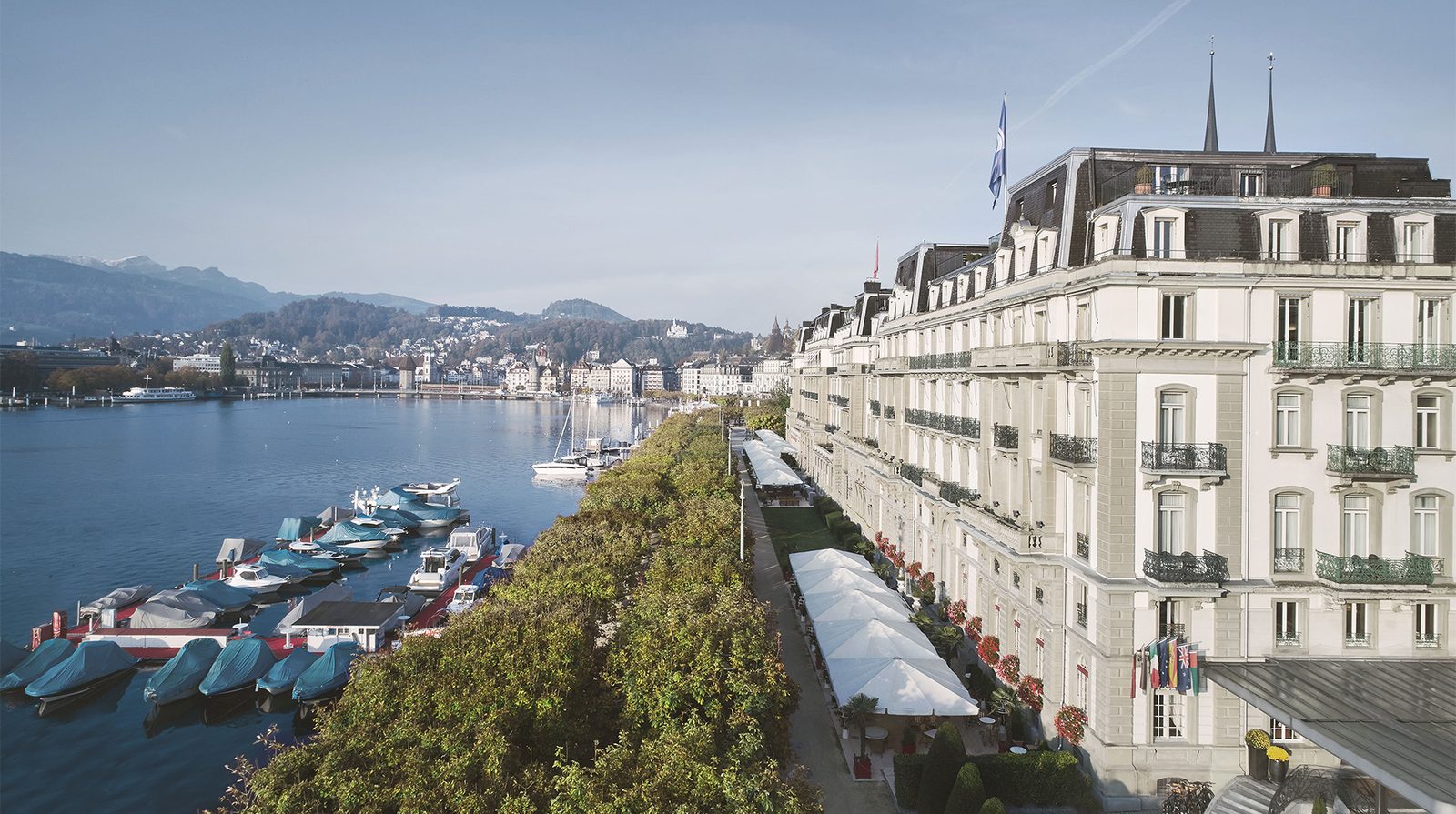 Grand Hotel National Luzern exterior view