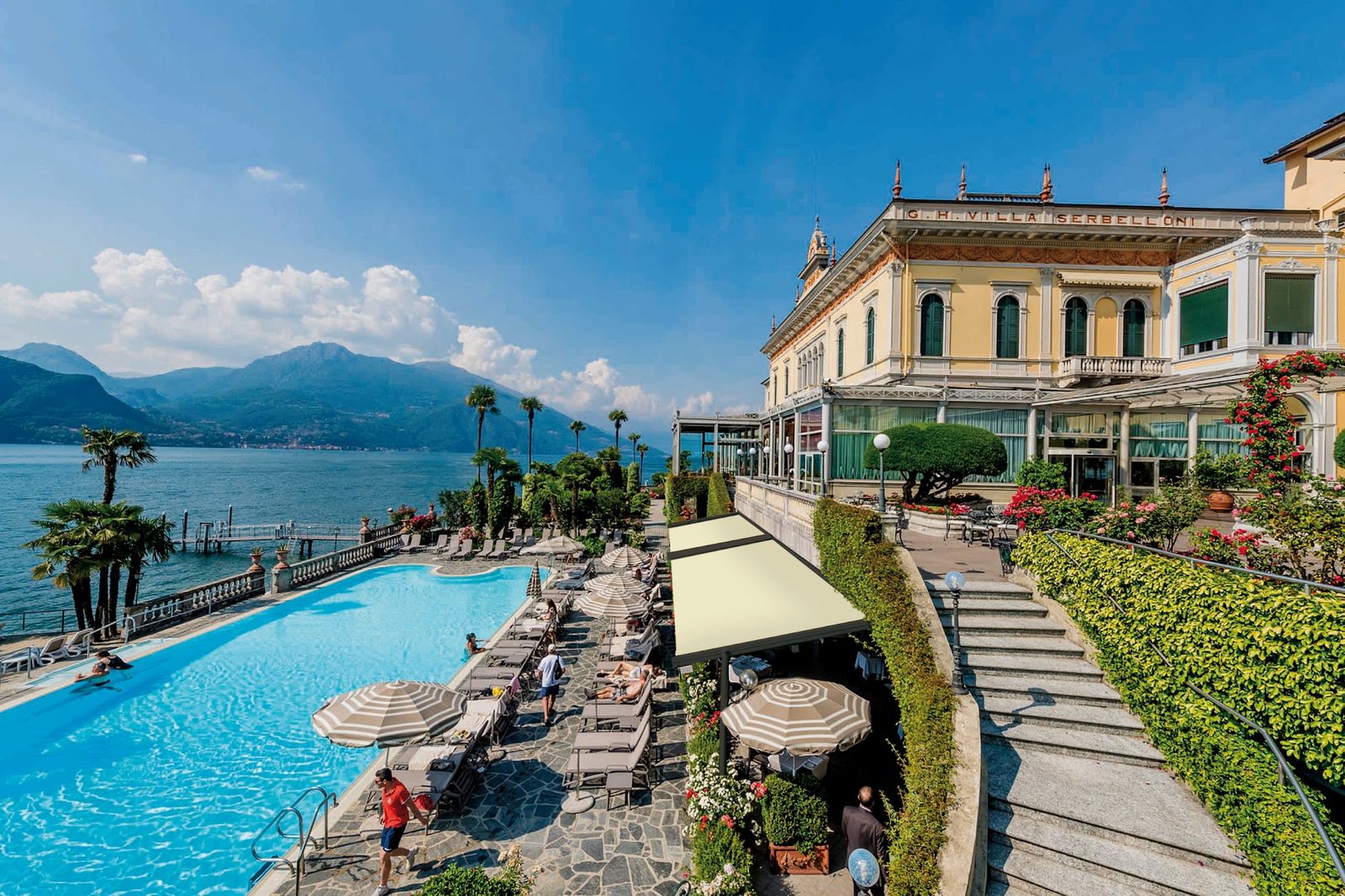 Grand Hotel Villa Serbelloni exterior view