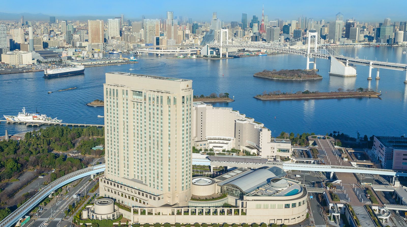 Grand Nikko Tokyo Daiba exterior view