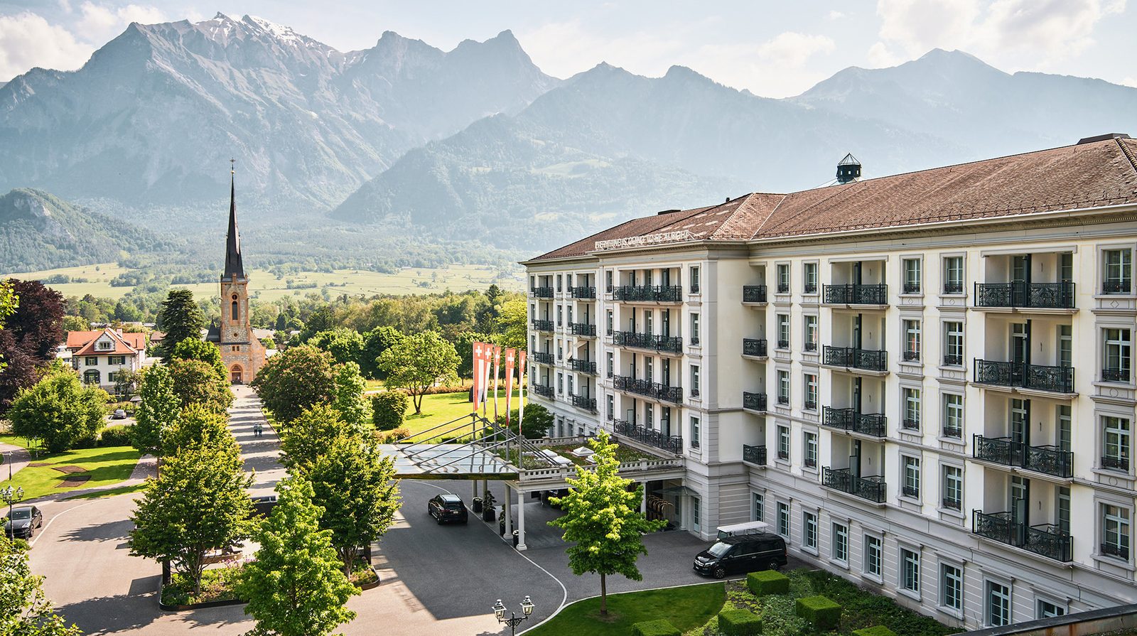 Grand Resort Bad Ragaz exterior view