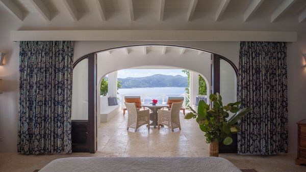 Guana Island Resort interior