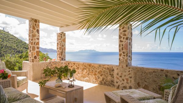 Guana Island Resort interior