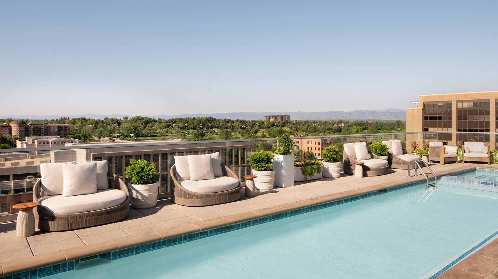 Halcyon, a hotel in Cherry Creek Denver exterior view